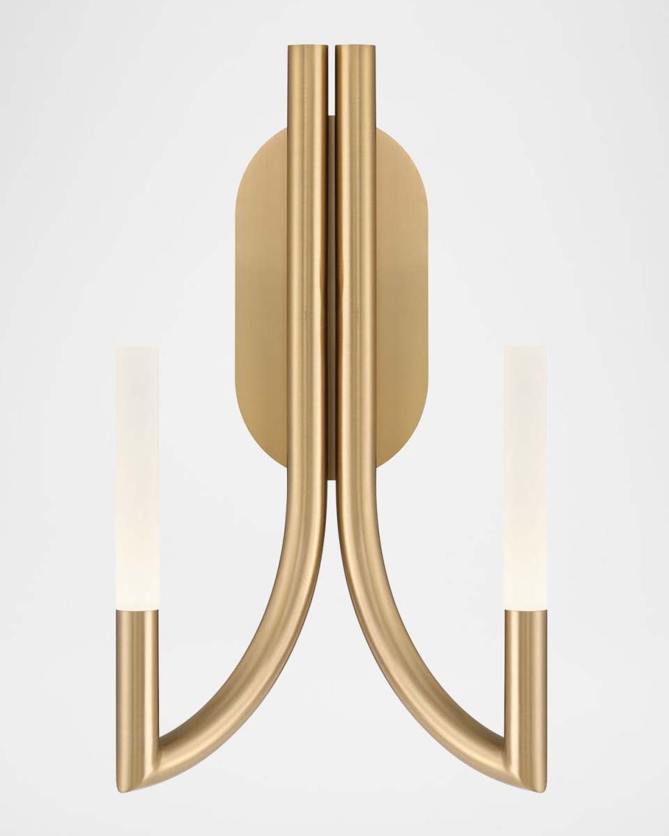 Olette 17" 2-Light LED Wall Sconce